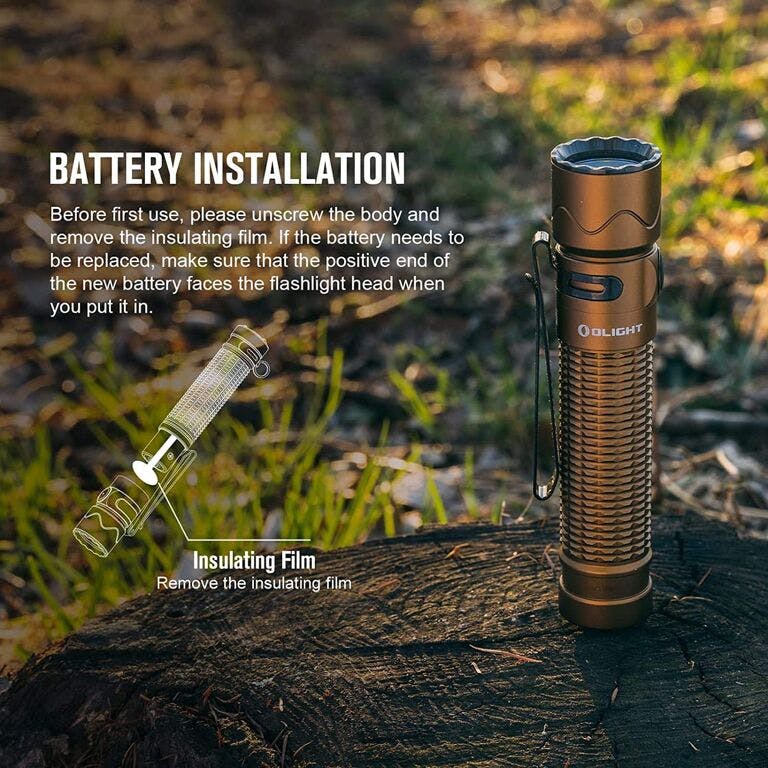 OLIGHT Warrior Mini2 1750 Lumens Pocket Flashlight
