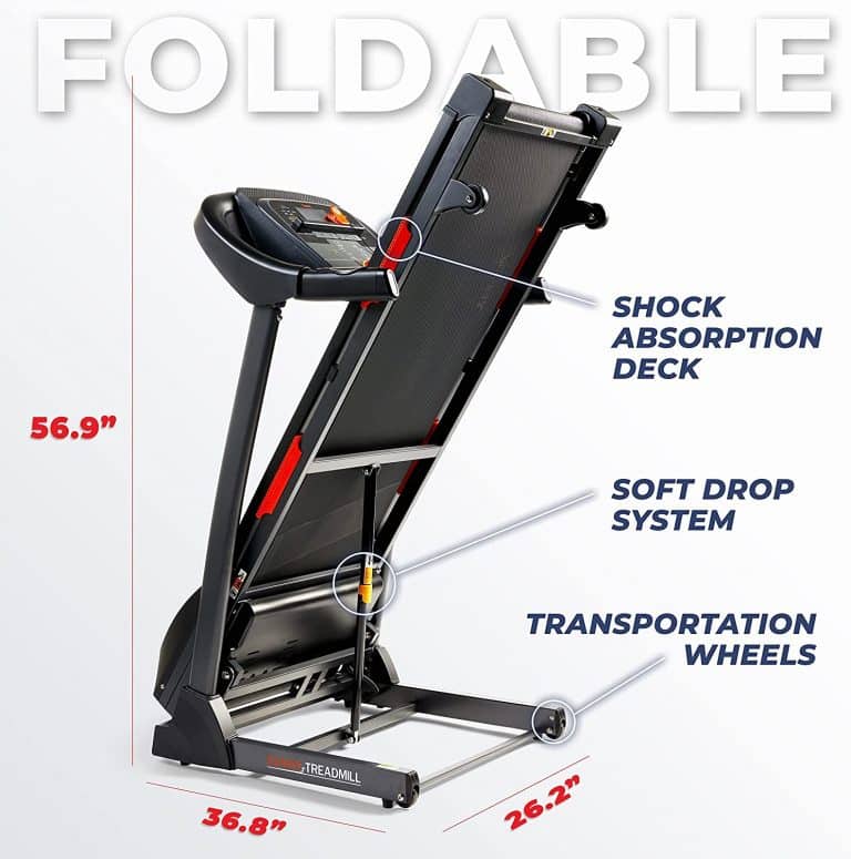 Sunny Health & Fitness Folded Treadmill Sunny Health & Fitness Folded Treadmill
