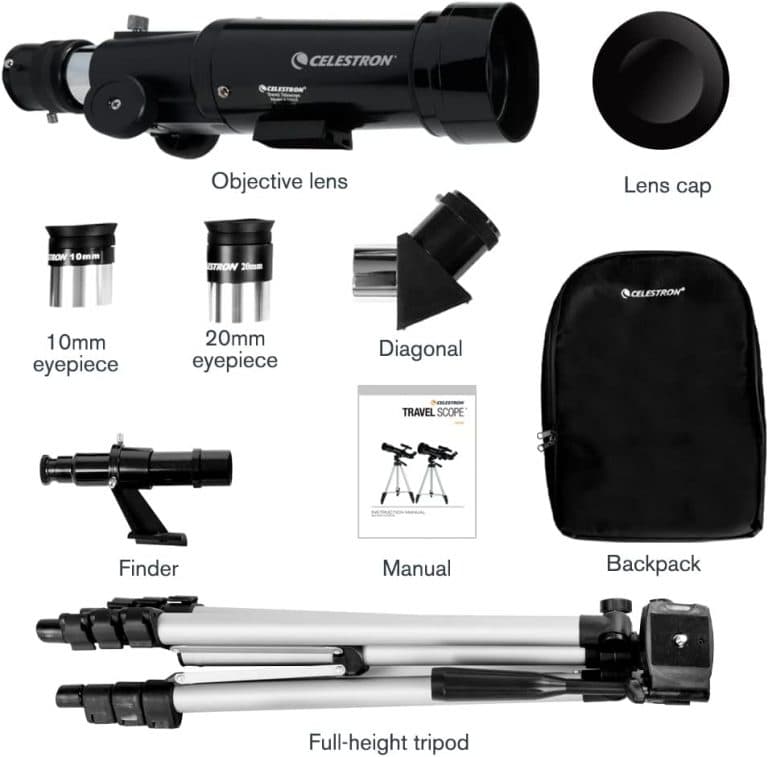 Celestron - 70mm Travel Scope - Portable Refractor Telescope Celestron - 70mm Travel Scope - Portable Refractor Telescope