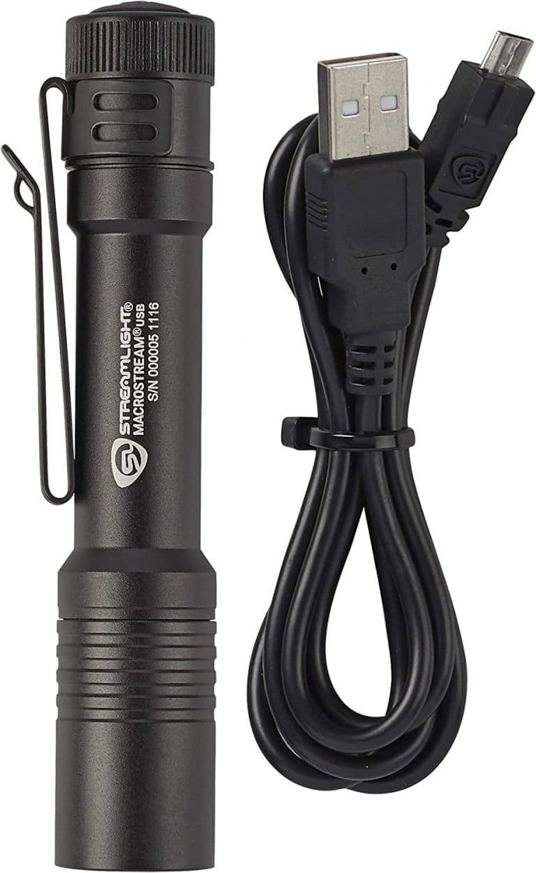 Streamlight MacroStream USB 500-Lumen Pocket Flashlight Streamlight MacroStream USB 500-Lumen Pocket Flashlight