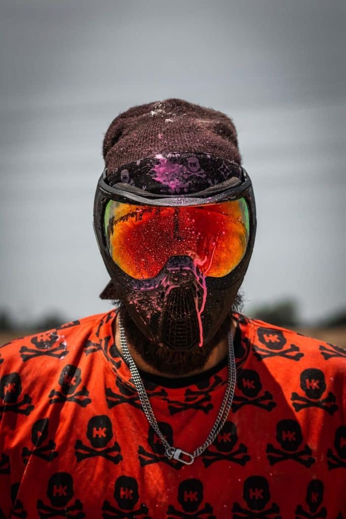 Importance of wearing a paintball mask for safety