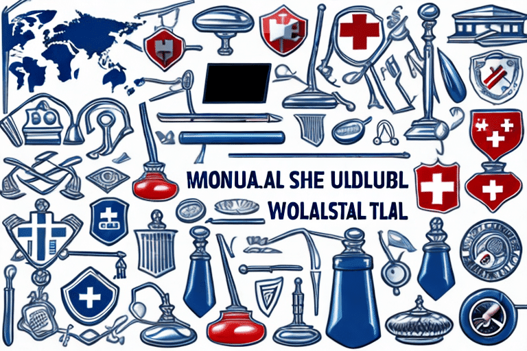Various symbolic items associated with modern male roles such as a stethoscope (representing healthcare) Various symbolic items associated with modern male roles such as a stethoscope (representing healthcare)