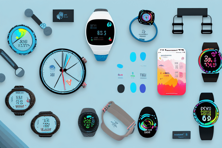 Various fitness wearables such as smartwatches Various fitness wearables such as smartwatches
